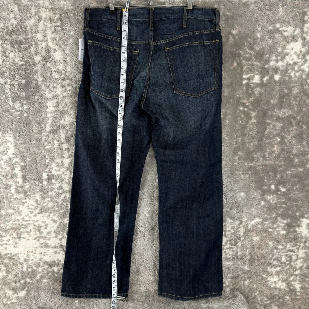 NEW Old Navy Size 36W 30L Straight Leg Denim Jean Pants Casual Button Zip NWT